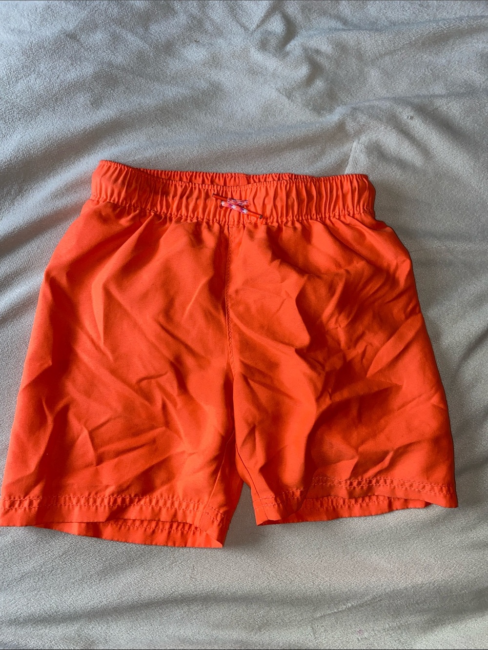 Old Navy Bright Orange Kids Swim Shorts